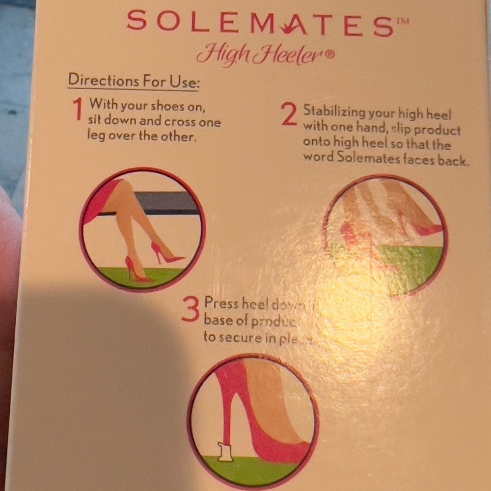 Solemates‎ High Heeler - New - prevents heels from sinking into grass - Picture 2 of 2